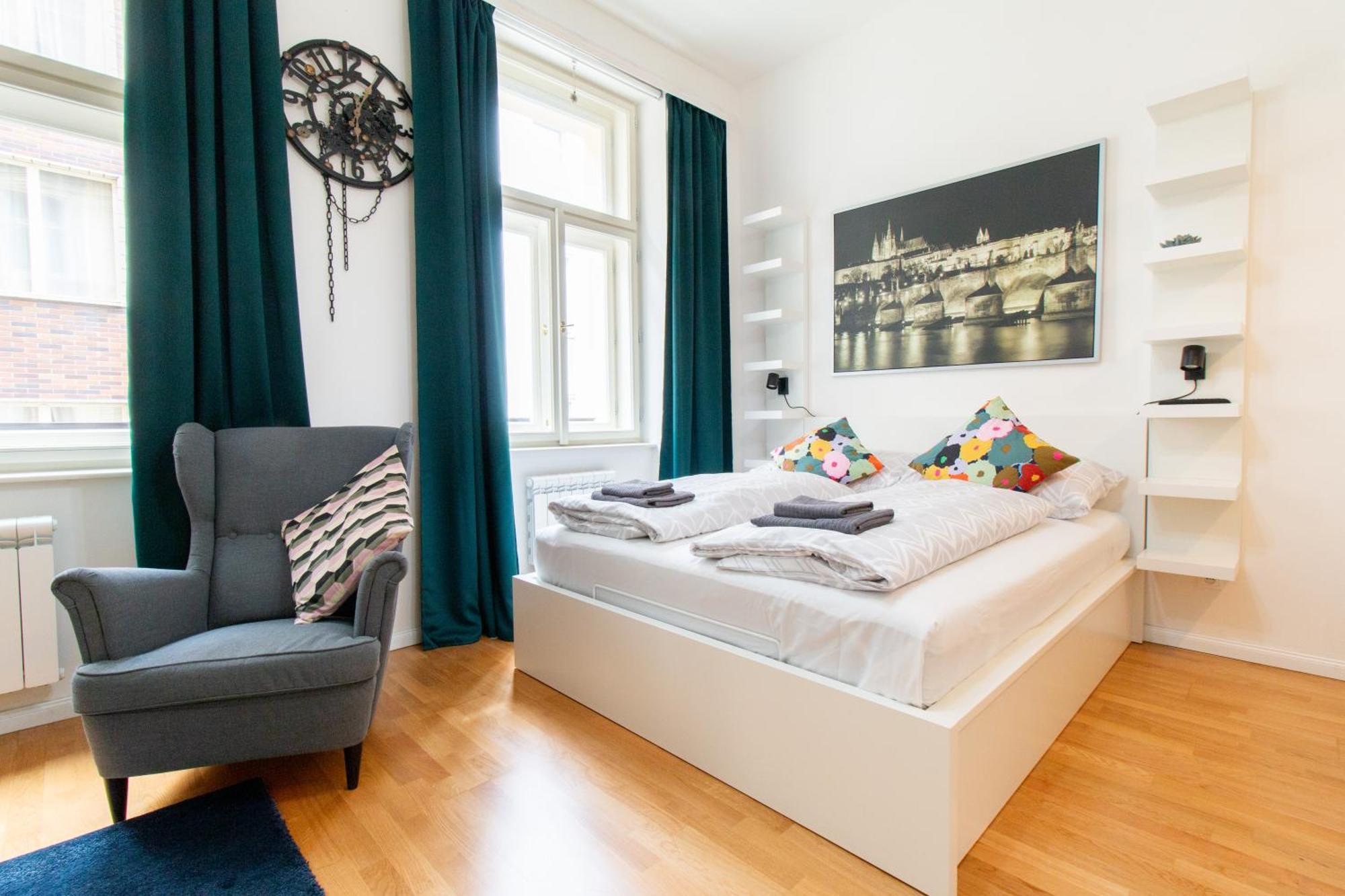 Stay Inn Apartments Stepanska Prága Kültér fotó