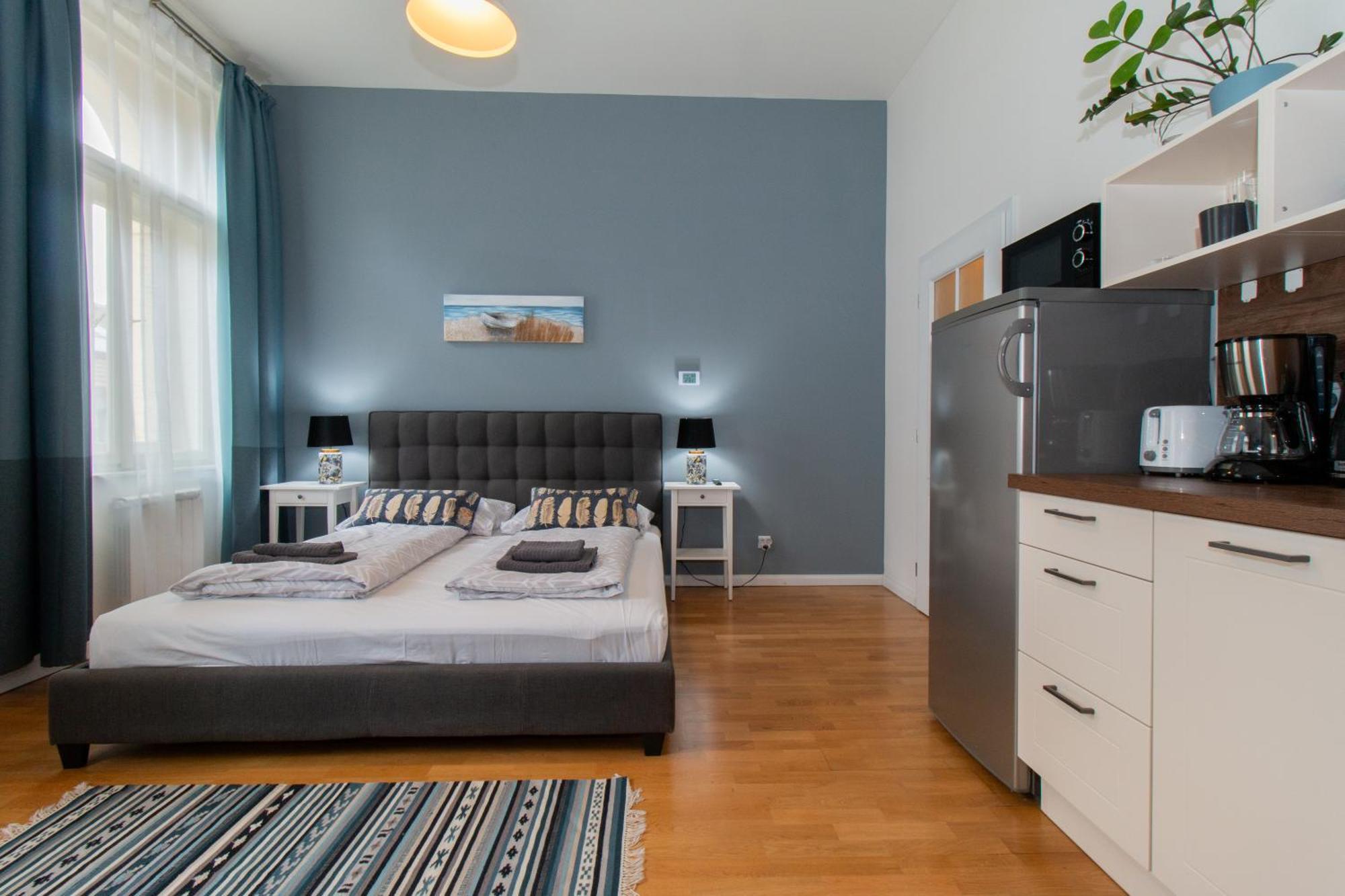 Stay Inn Apartments Stepanska Prága Kültér fotó