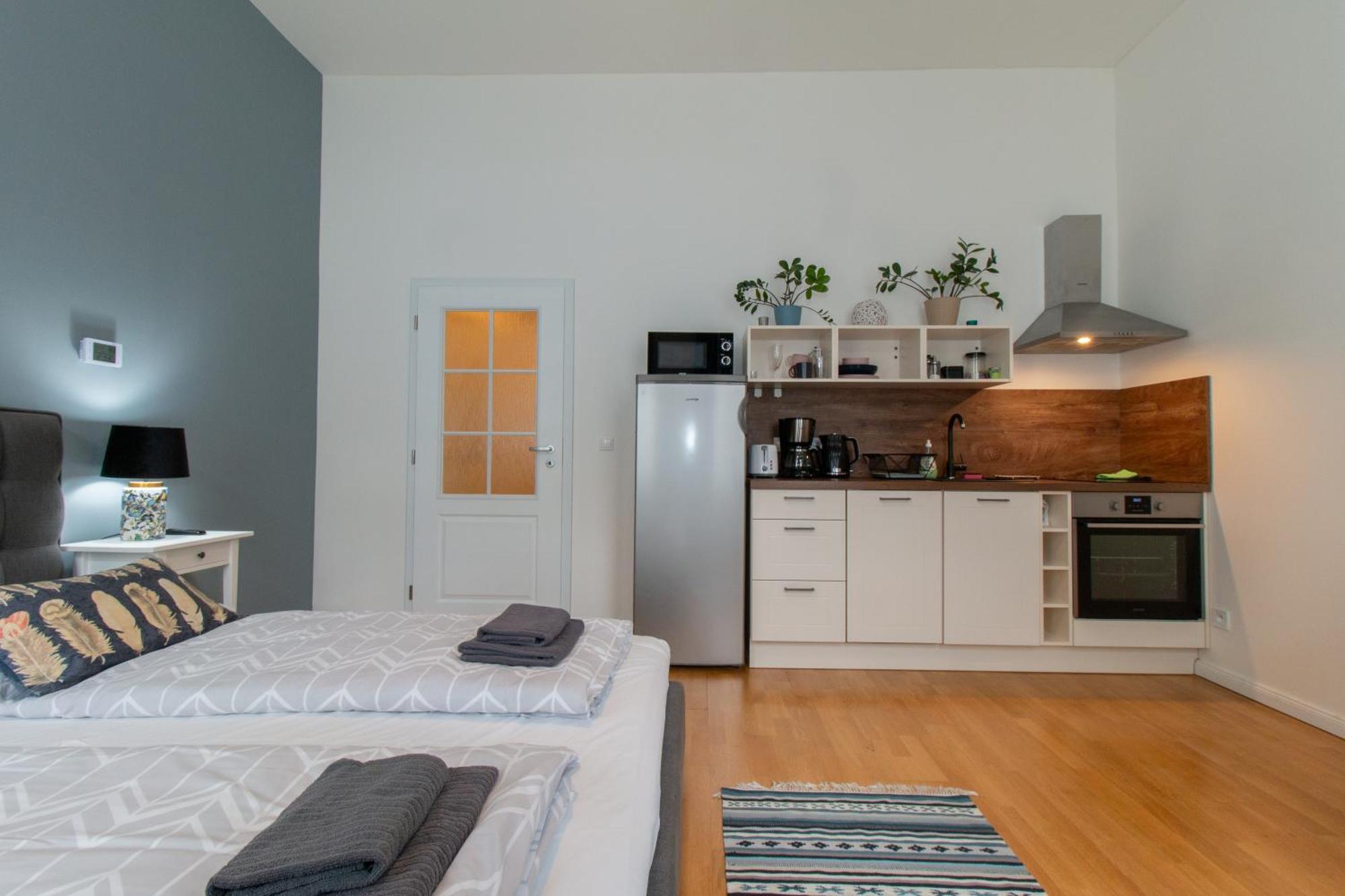 Stay Inn Apartments Stepanska Prága Szoba fotó