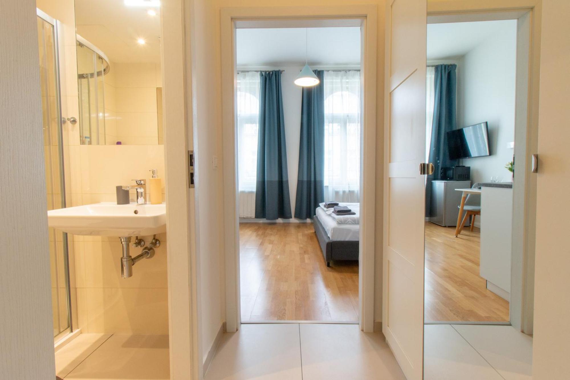 Stay Inn Apartments Stepanska Prága Szoba fotó