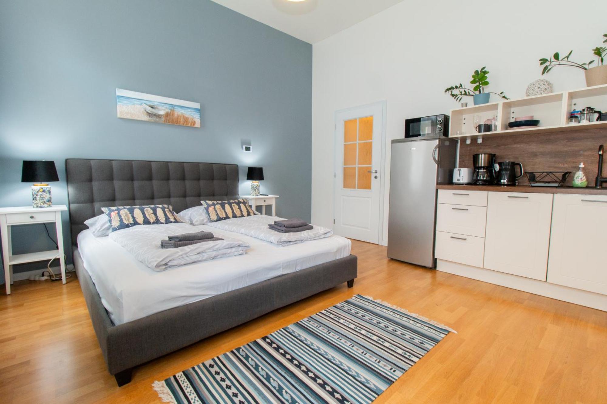 Stay Inn Apartments Stepanska Prága Szoba fotó